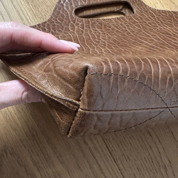 Myomy My Carry Bag - Sustainable Purses - Brown Leather - NWOT - Picture 9 of 11